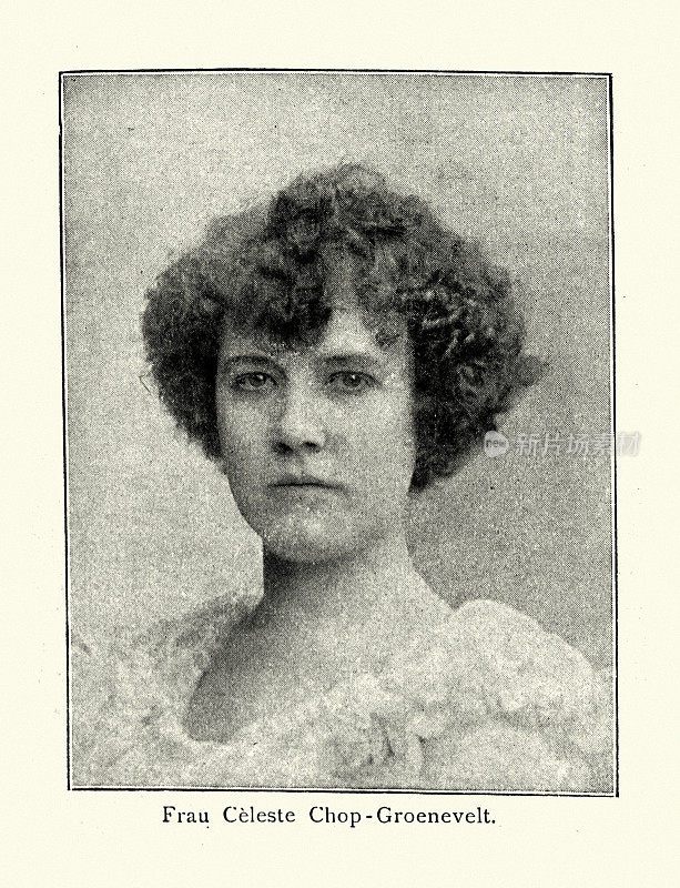 Celeste chope - groenevelt, 19世纪维多利亚时代的德裔美国钢琴家